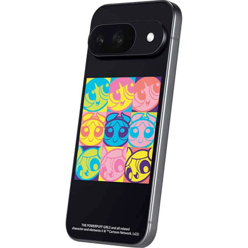 Cartoon Network Powerpuff Girls Neon Google Pixel 9 Skin